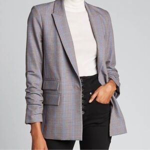 Veronica Beard Wendie Dickey Jacket Glen Plaid RARE